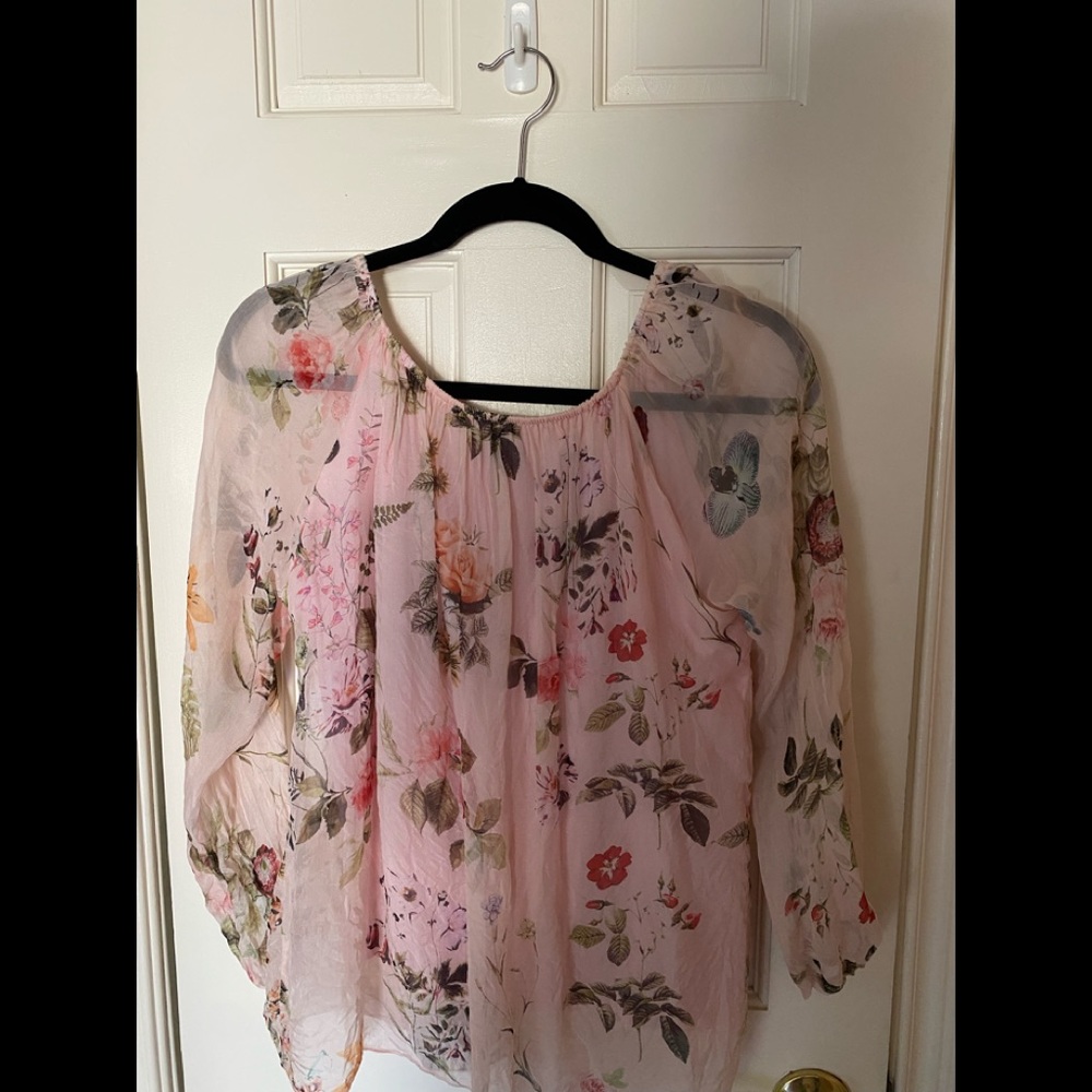 Warm & elegant  Sheer sleeves  beautiful colors